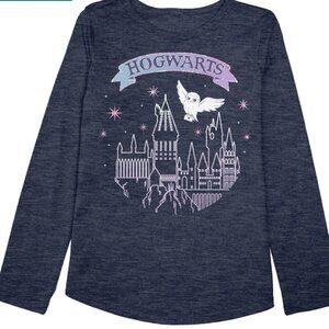 Girl's Harry Potter Hogwarts Long-Sleeve Tee  Size 7  NWT